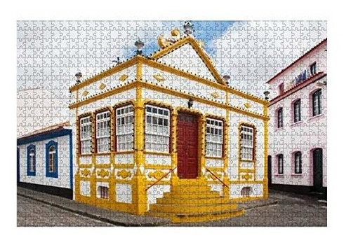 Wooden Puzzle 1000 Pieces Typical Small Churches Imperios In