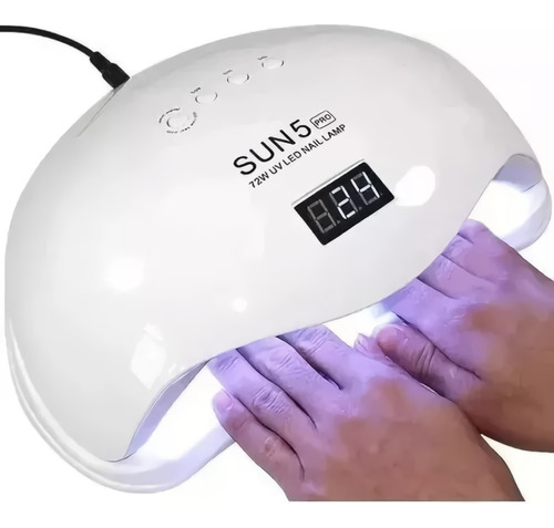 Maquina Secador Uñas Gel Esmalte Lampara Led Sensor Manicura