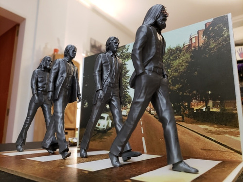 Beatles - Abbey Road - Impreso En 3d