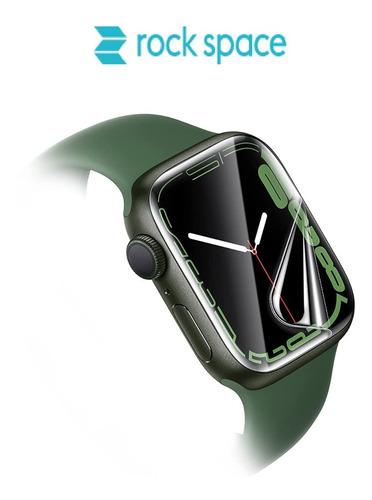 Imagen 4 de 10 de Lamina De Hidrogel Para Apple Watch Serie 7 - Rock Space