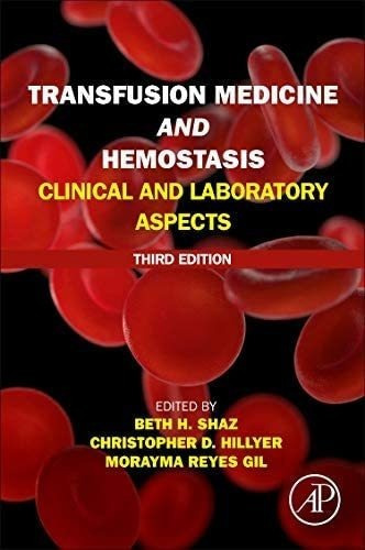 Libro: Transfusion Medicine And Hemostasis: Clinical And