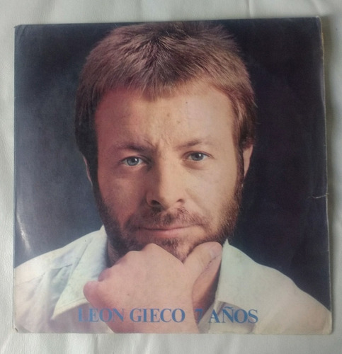 Vinilo Original León Gieco  7 Años 