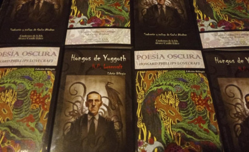 Poesía Oscura Hongos De Yuggoth Lovecraft Bilingue 2 Libros