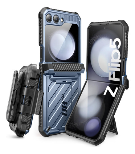 Funda Para Samsung Galaxy Z Flip 5 5g De Doble Capa 