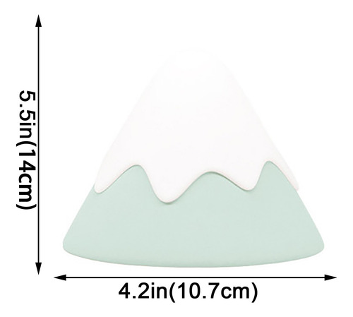 Luz Nocturna Táctil Led T En Forma De Z, Para Nieve, M, Luz