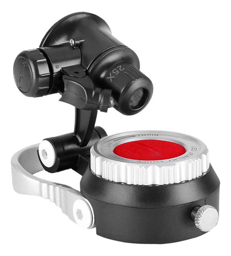 Lupa Con Luz Led 10x 20x 25x Lupa Iluminada Joyería Lupa