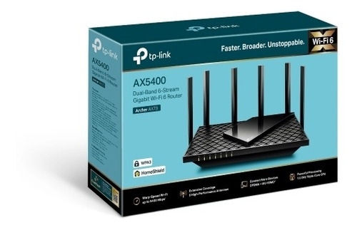 Router Tp-link Archer Ax72 Wi-fi 6 Gigabit Dual Band Ax5400