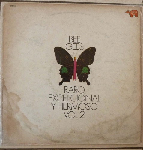 Disco Vinilo Bee Gees Raro Excepcional Y Hermoso Vol.ii