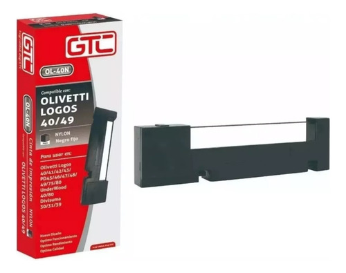 Cinta De Impresion Olivetti Logos 40/49 Gtc