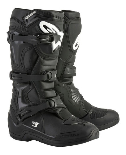 Bota Alpinestars Tech 3 Preta Offroad Cross 2019 Trilha