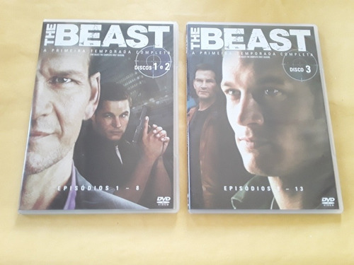 Dvd The Beast A Primeira Temporada Completa 3 Discos (Usado)