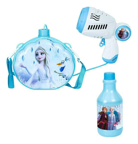 Frozen  Elsa Y Ana Lanzador De Burbujas Con Bolsa. 