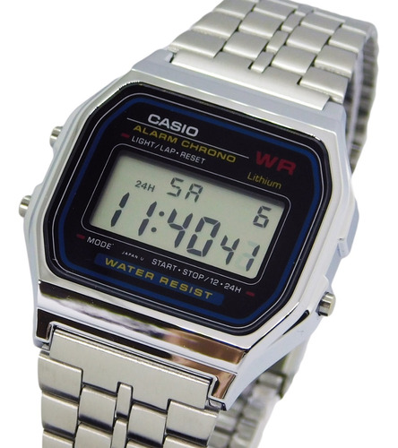 Reloj Hombre Casio Vintage A-159wa-n1 Joyeria Esponda