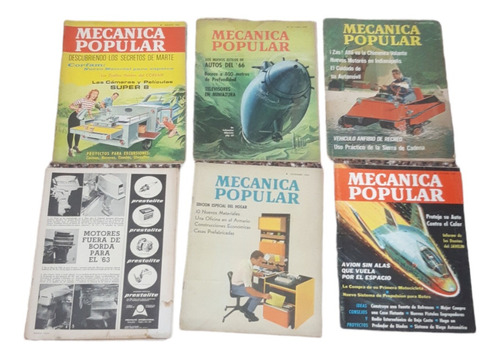 Lote De 26 Revistas Mecanica Popular