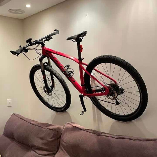 Imagem 8 de 10 de Suporte De Bicicleta P/ Parede, Aço Galvanizado, Decora Bike
