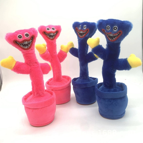 Juguete Cactus Bailarin Parlante Muñeco Huggy Wuggy
