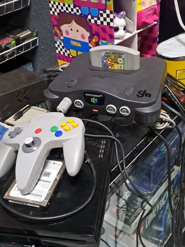 Consola Nintendo 64 Junto Con 7 Juegos