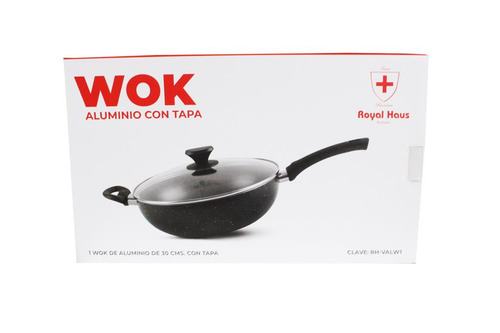 Sartén Wok 30cm Aluminio/antiadherente Royal Haus By Apolo