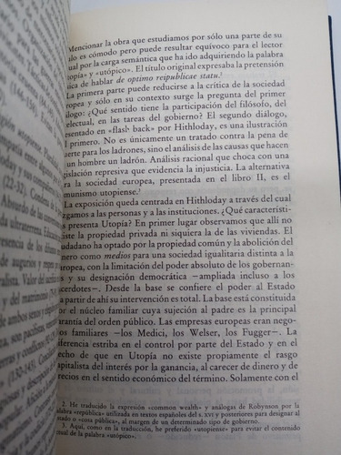 Imagen 4 de 5 de Utopía - Tomás Moro - Filosofía - Ediciones Orbis