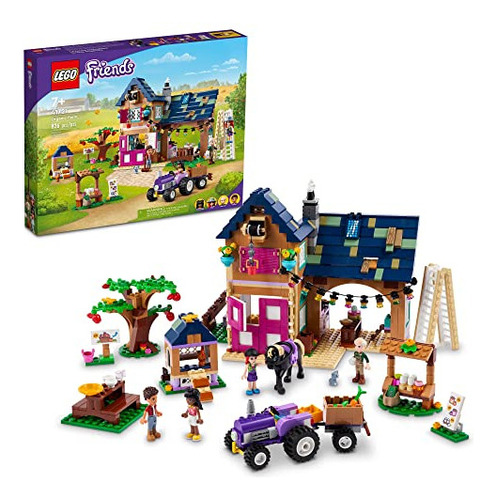 Lego Friends Set Casa De Granja Orgánica 41721 Con Caballo D