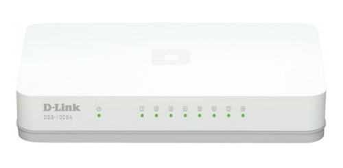 Imagem 2 de 4 de Switch D-Link DGS-1008A série DGS-1000