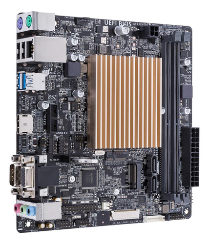 Placa Mãe Asus Mini Itx Prime J4005i-c/br Dual Core Ddr4