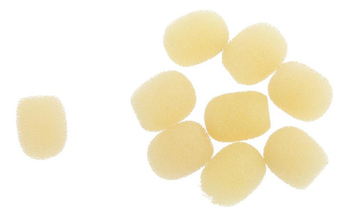 Parabrisas De Micrófono Amarillo, Cubierta De Esponja