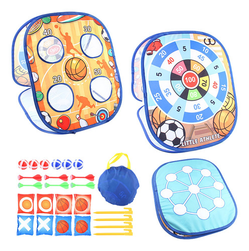 Tablero De Juego Plegable Para Niños A La Moda Con 8 Bolsas