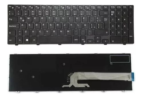 Teclado Para Dell Inspiron 15 3000 3541 3542 5000 55 Español