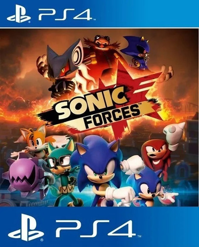 Sonic Forces Ps4 Juego Fisico Nuevo Sellado Playking