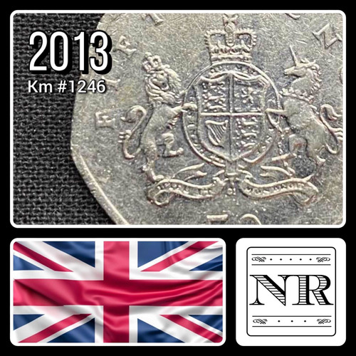 Inglaterra - 50 Pence - Año 2013 - Km #1246 - Ironside