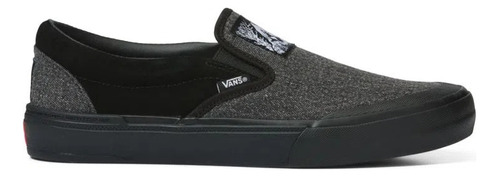 Zapatilla Vans Pancha Bmx Slip-on Pro Gris Negro Original !