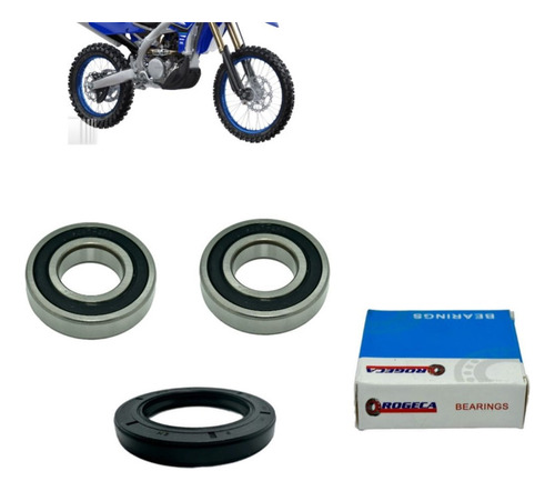 Kit Rodamiento Rueda Trasera Moto Yamaha 2015 Wr250f