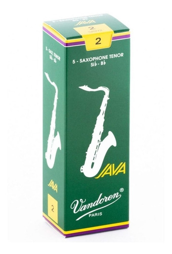 Cañas Para Saxo Tenor Vandoren Java (x5)