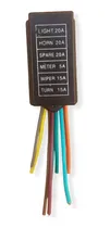 Comprar Porta Fusible Universal De Clavija 6 Fusibles