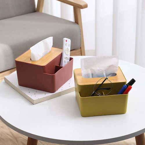 Dispensador De Pañuelos Compatible Con El Comedor Amarillo