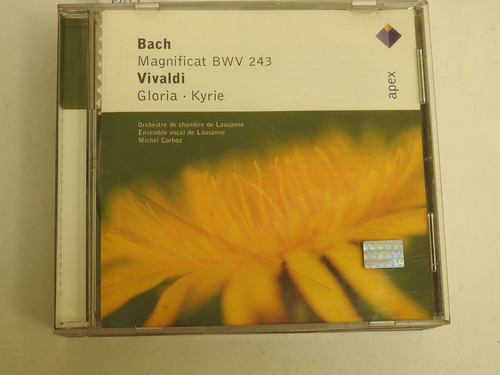 Cd1166 - Magnificat Bwv 243 Gloria Kyrie Bach Vivaldi L505 