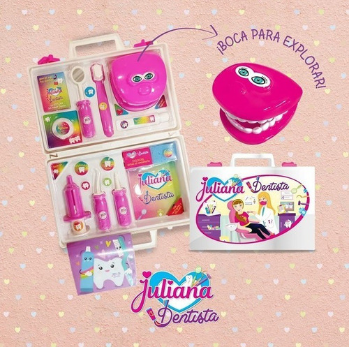 Juliana Valija Dentista Grande Con Accesorios Jul021