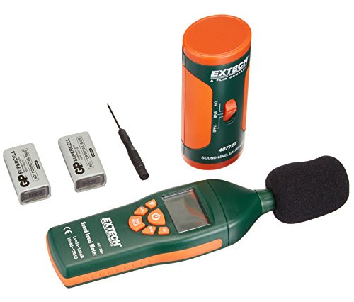 Extech 407732-kit - Kit De Medidor De Nivel Sonoro De Rango 