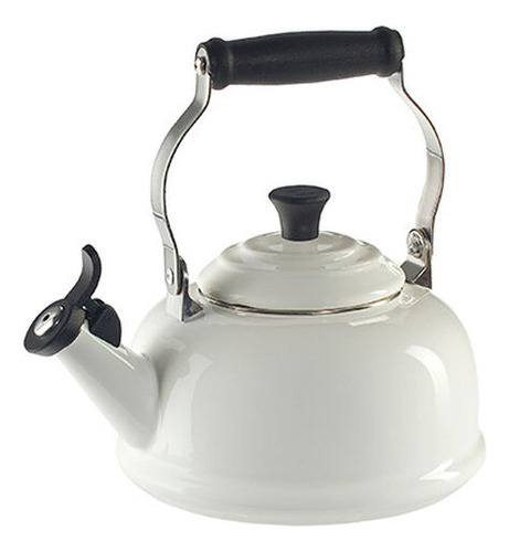 Chaleira Tradicional Le Creuset C/ Apito 1,6l Cor Branco