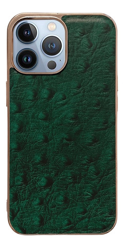 Funda De Cuero Genuino Para iPhone 13 Pro Max