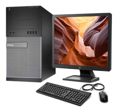 Computador Completo Dell Torre Core I3 4ta 4gb /250 Gb Hdd