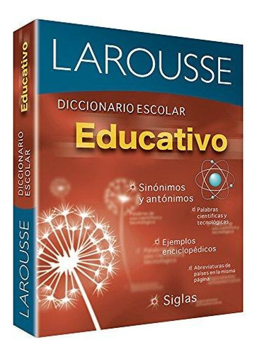 Diccionario Escolar Educativo Larousse - Original