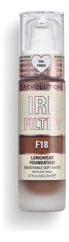 Revolution Irl Filter Longwear Foundation F18