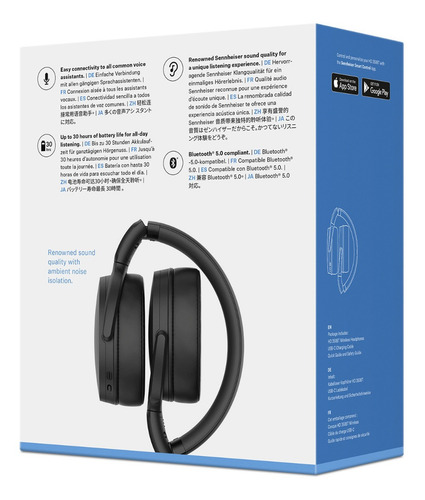 Imagen 6 de 8 de Auriculares Sennheiser Hd 350bt Wireless