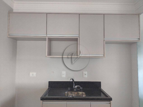 Apartamento Com 2 Dormitórios Para Alugar, 53 M² Por R$ 1.450,00/mês - Vila Tibiriçá - Santo André/sp - Ap9748