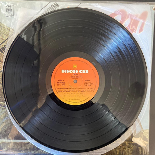 Imagen 3 de 4 de Vinilo Leo Dan - Linda Che Disco