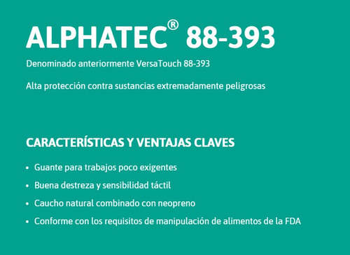 Kit 12 Pares De Guantes Canners Ansell Alphatec 393