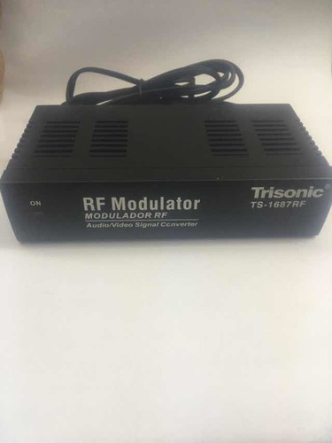 Modulador O Convertidor Rf .(audio /video) Trisonic