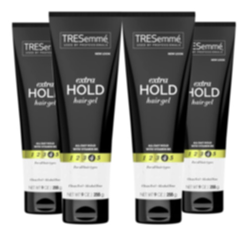 Tresemmé Tres Dos Gel De Pelo Extra Hold 9 Oz (pack De 4)